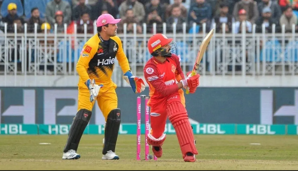 peshawar zalmi vs islamabad united match scorecard
